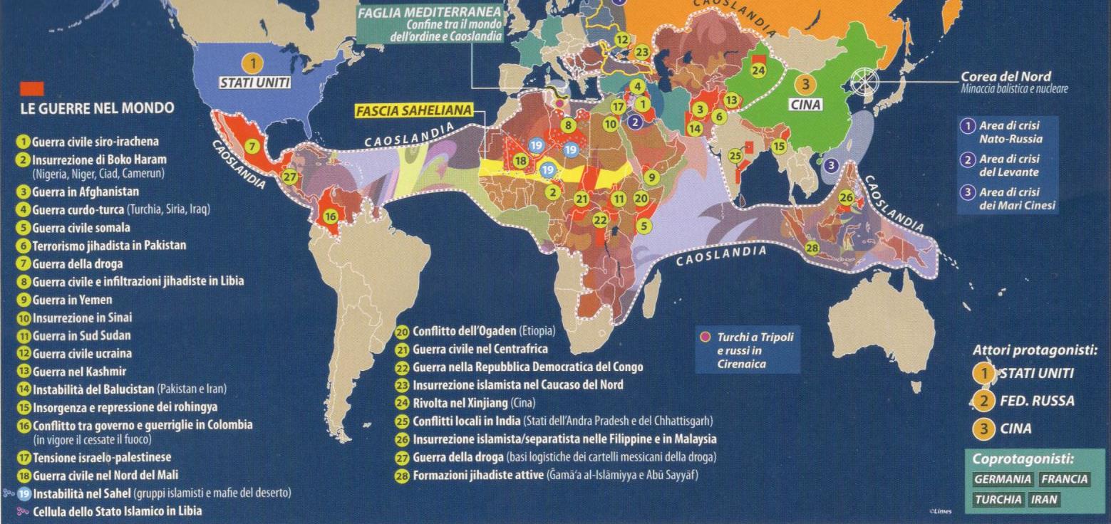 Al momento stai visualizzando Guerra e crisi climatica in Caoslandia